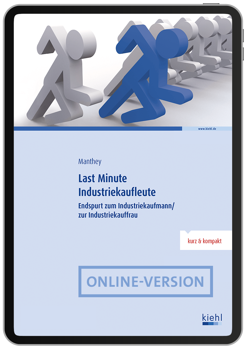 Last Minute Industriekaufleute