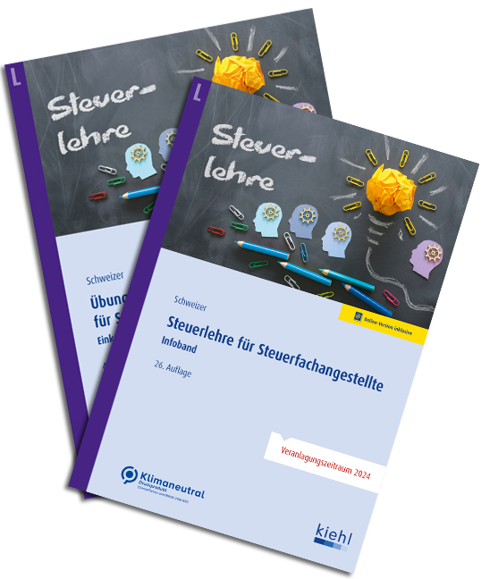 Bücherpaket Steuerwesen für Steuerfachangestellte Buch Cover im  kiehl Shop