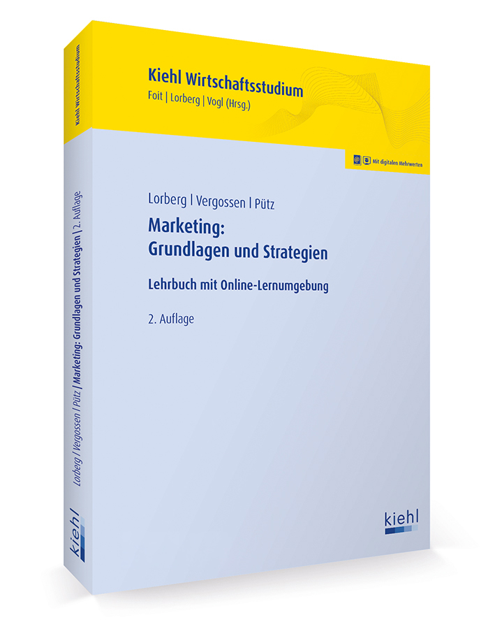 Cover des Fachbuchs "Marketing: Grundlagen und Strategien" | nwb Verlag