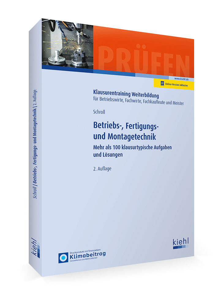 Buch Cover Betriebs-, Fertigungs- und Montagetechnik