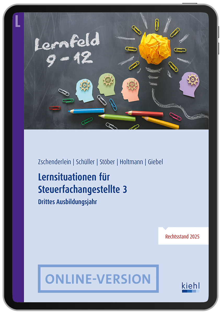 Lernsituationen für Steuerfachangestellte 3