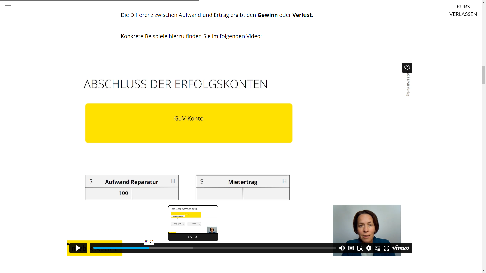 Bestands- und Erfolgskonten im Fokus