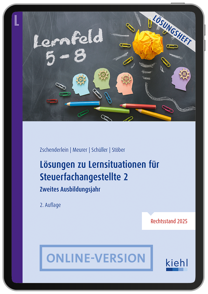 Lösungen zu Lernsituationen für Steuerfachangestellte 2
