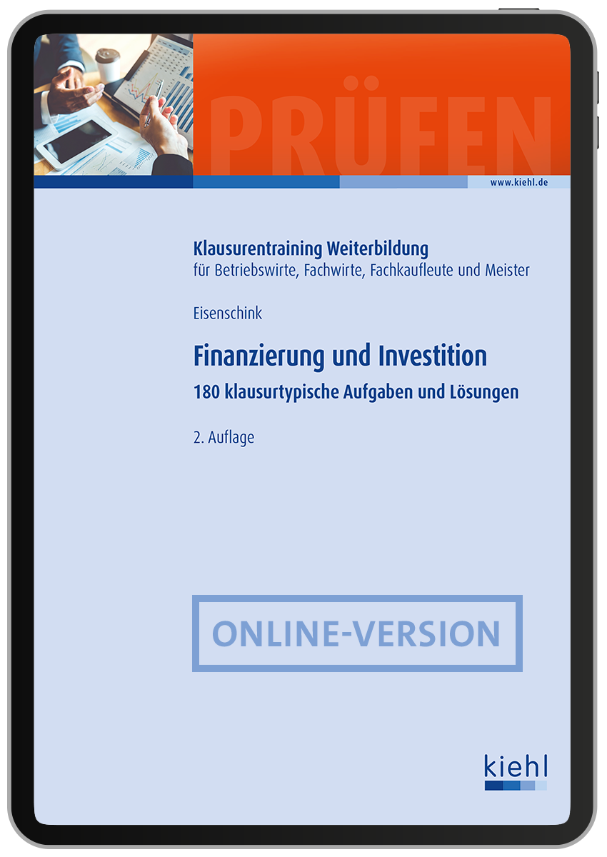 Finanzierung und Investition