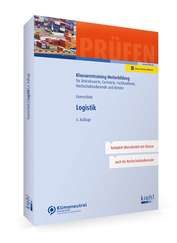 Buch Cover Logistik kiehl Verlag