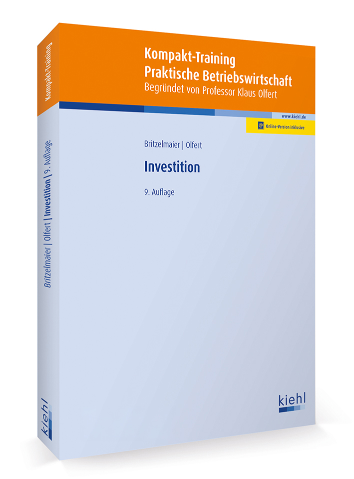 Cover des Fachbuchs "Kompakt-Training Investition" | nwb Verlag
