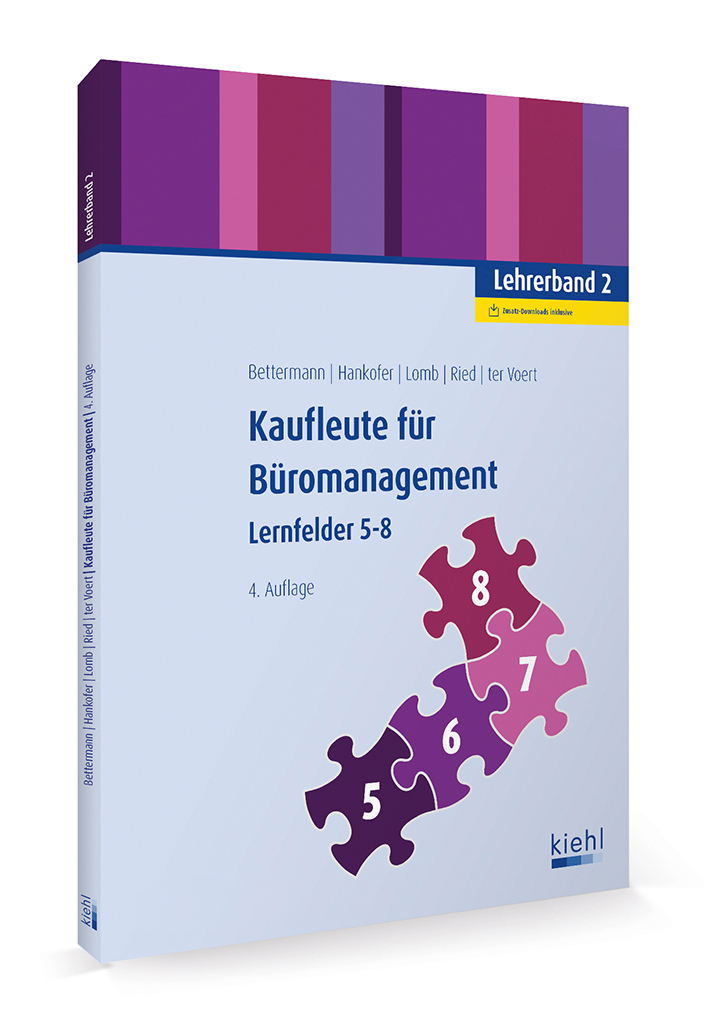 Cover des Fachbuchs "Kaufleute für Büromanagement - Lernfeld 2" erschienen im nwb Verlag.