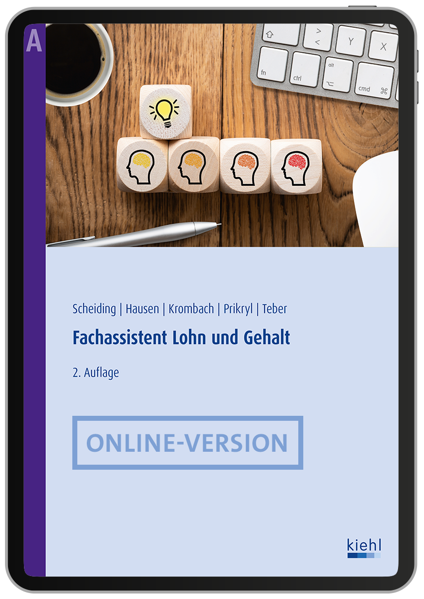 Buch Cover Fachassistent Lohn und Gehalt  Scheiding/Hausen/Krombach/Prikryl/Teber - Fachassistent Lohn und Gehalt  ONLINE VERSION