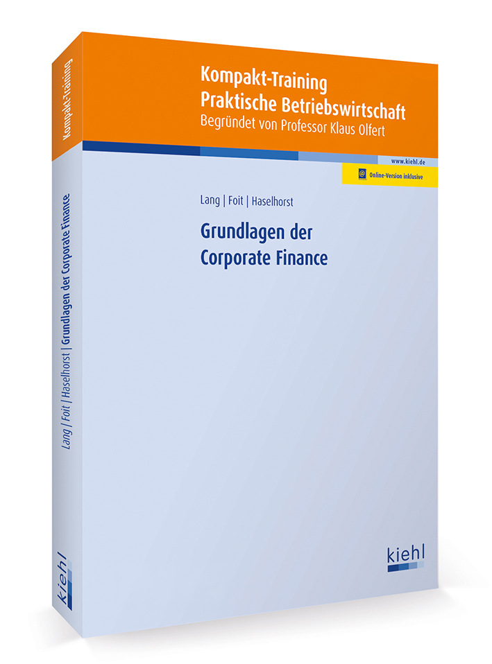Cover des Fachbuchs "Grundlagen der Corporate Finance" | nwb Verlag
