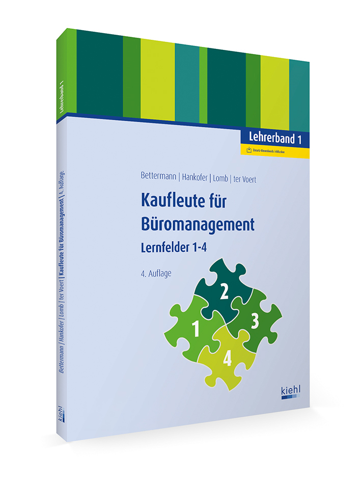 Cover des Fachbuchs "Kaufleute für Büromanagement - Lernfeld 1" erschienen im nwb Verlag.