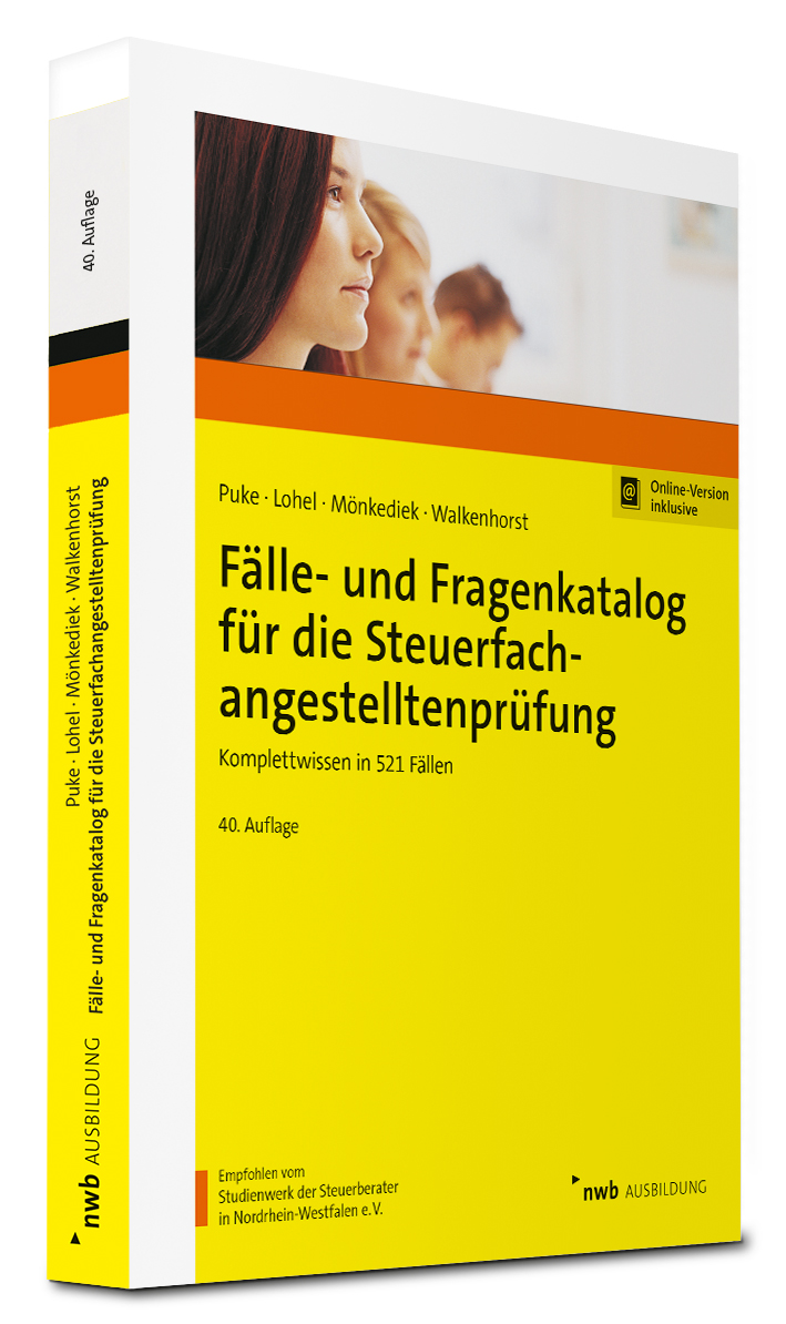 Fälle- und Fragenkatalog für die Steuerfachangestelltenprüfung