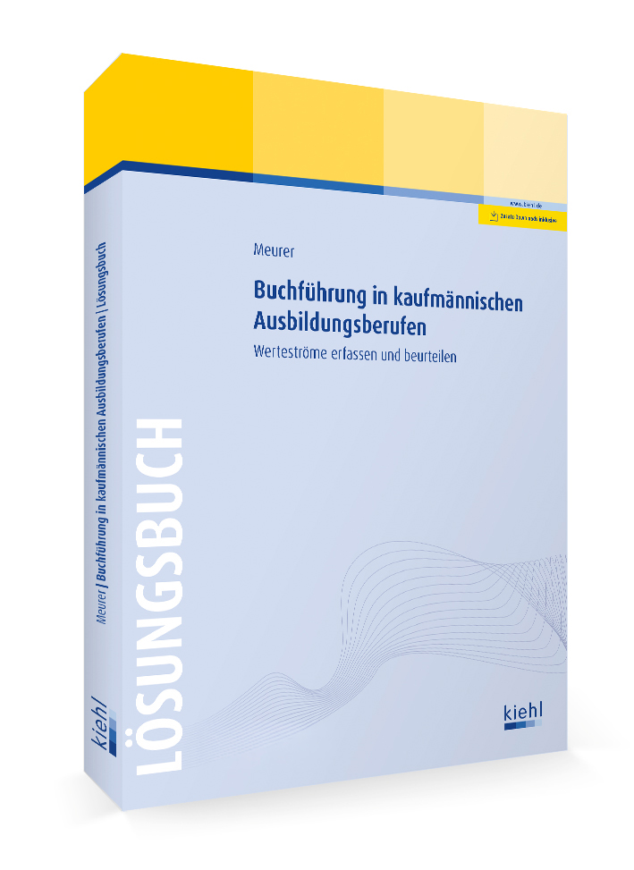 Cover des Fachbuchs "Buchführung in kaufmännischen Ausbildungsberufen - Lösungsbuch" | nwb Verlag