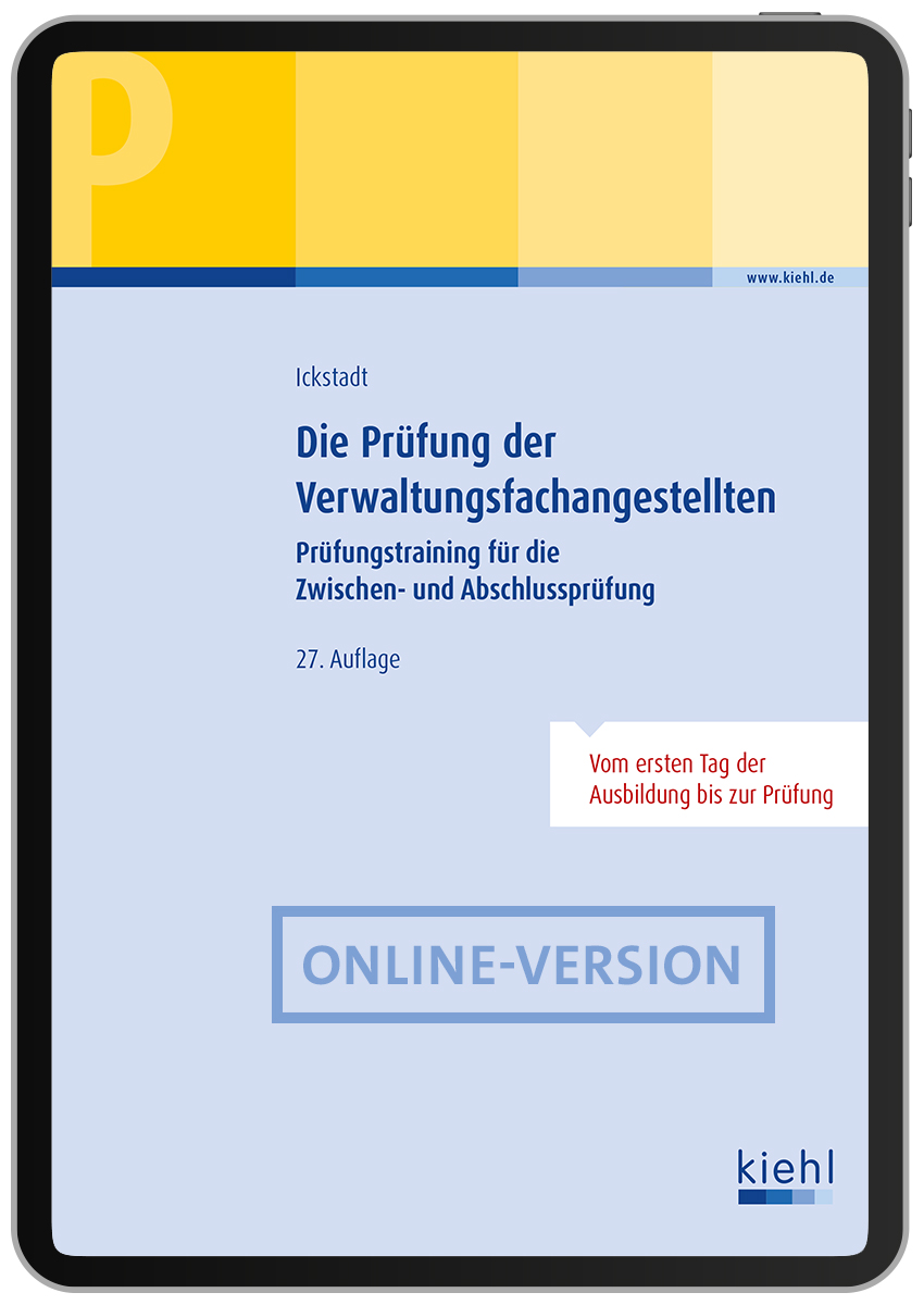 Die Prüfung der Verwaltungsfachangestellten