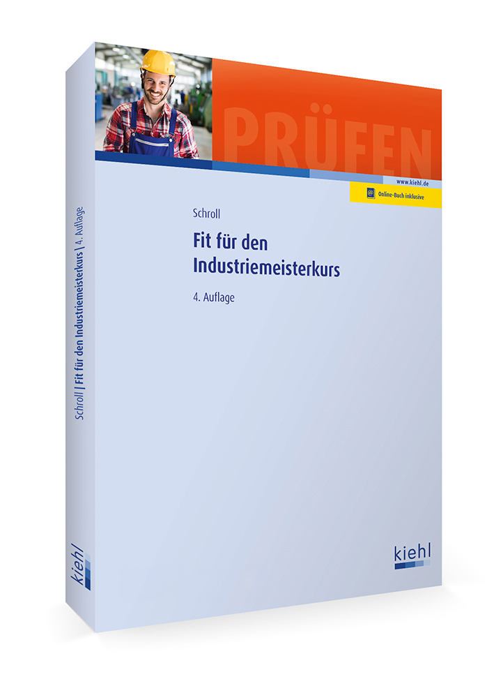 Cover des Fachbuchs "Fit für den Industriemeisterkurs" | nwb Verlag