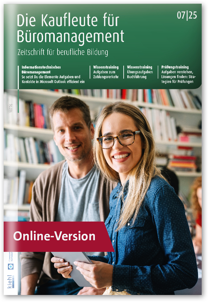 Die Kaufleute für Büromanagement online