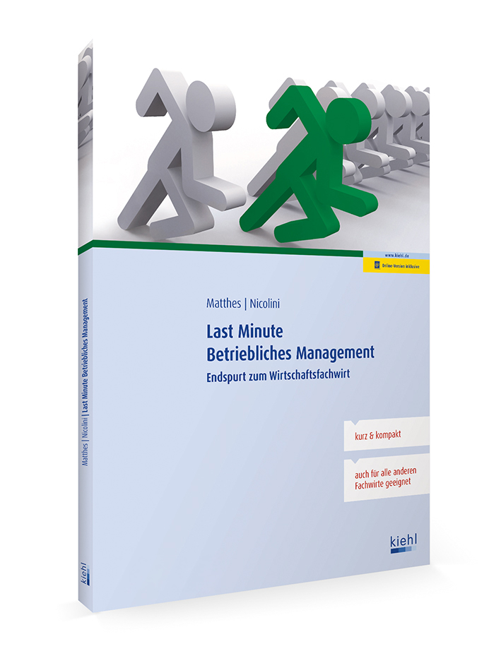 Cover des Fachbuchs "Last Minute Betriebliches Management" | nwb Verlag